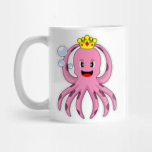 Octopus King Crown Mug